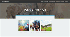 Desktop Screenshot of patduffsart.com